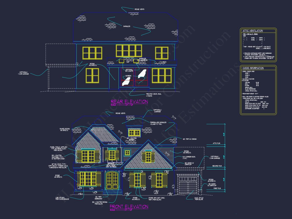 Elegant Mediterranean house Plan with 5 Beds, CAD & Designs