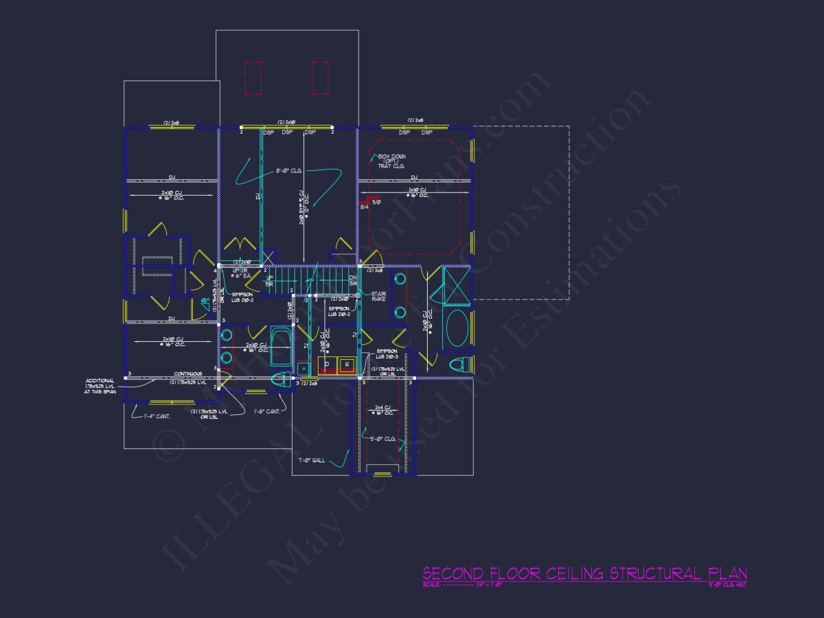 Elegant Mediterranean house Plan with 5 Beds, CAD & Designs