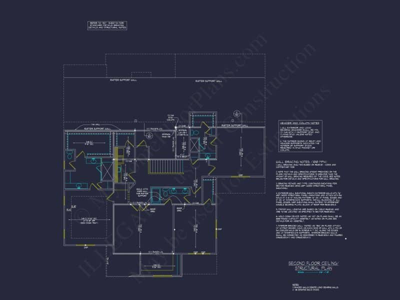 Elegant Modern Suburban house Plan with 2 Floors and 4 Bedrooms