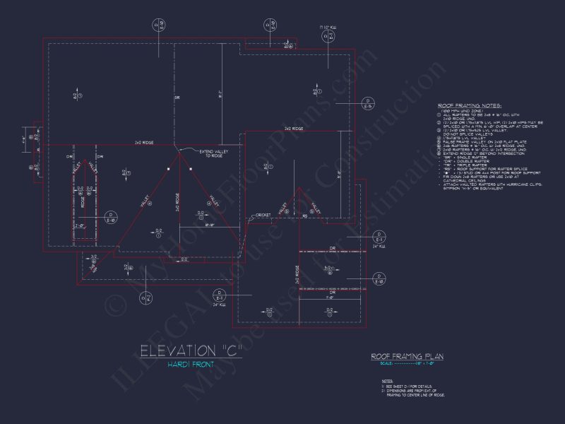 Elegant New American house Plan with Spacious Layout and CAD Blueprint