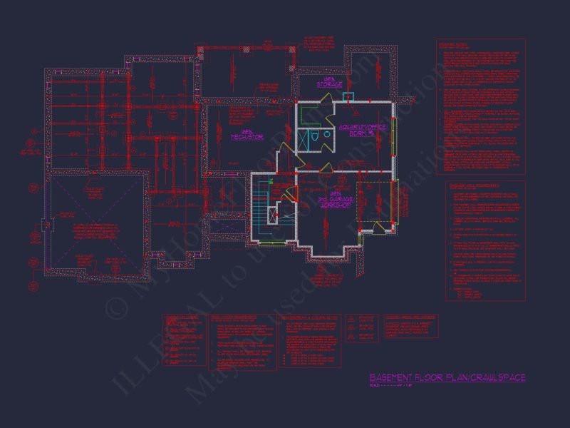Elegant Traditional house Plan with 3 Floors and CAD Design
