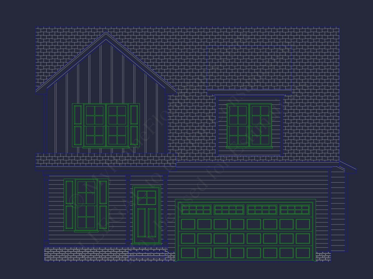 Elegant Traditional house Plan with Complete Blueprint Designs