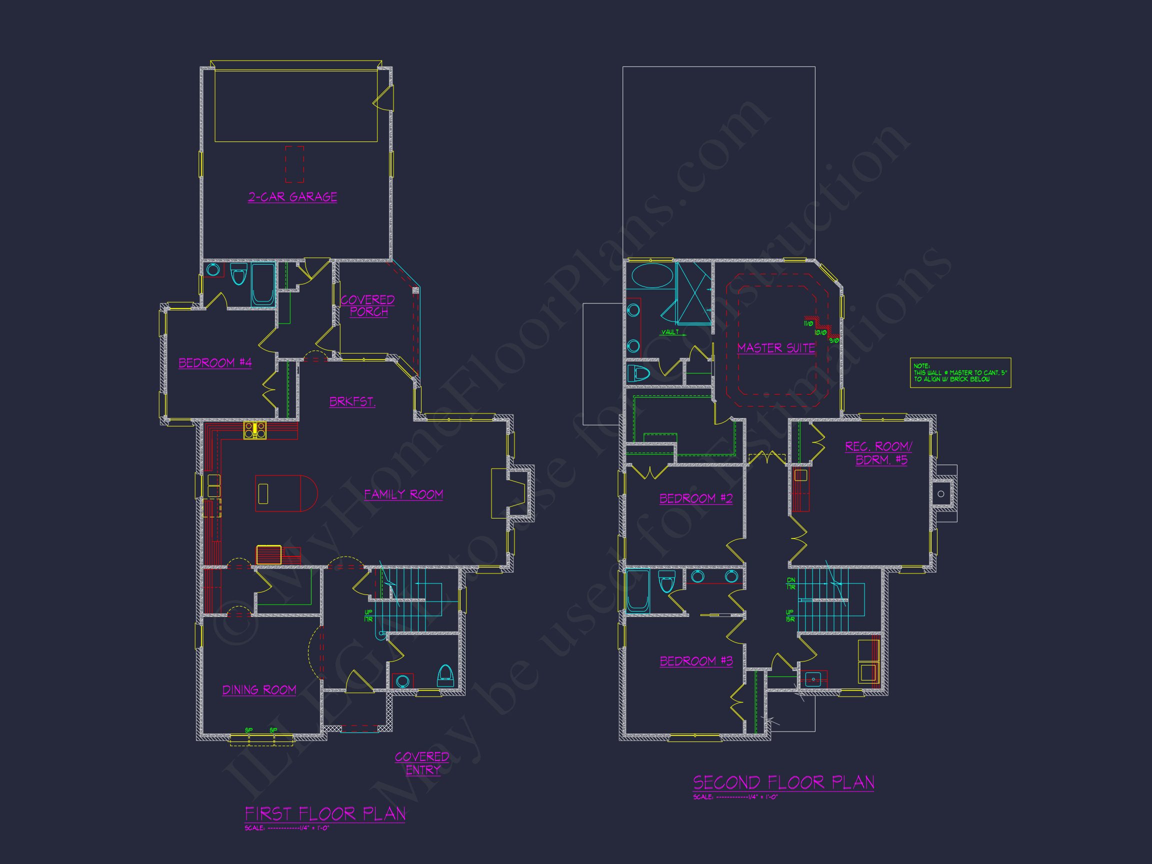 Elegant Tudor Home Design with CAD Floor Plans & Blueprints