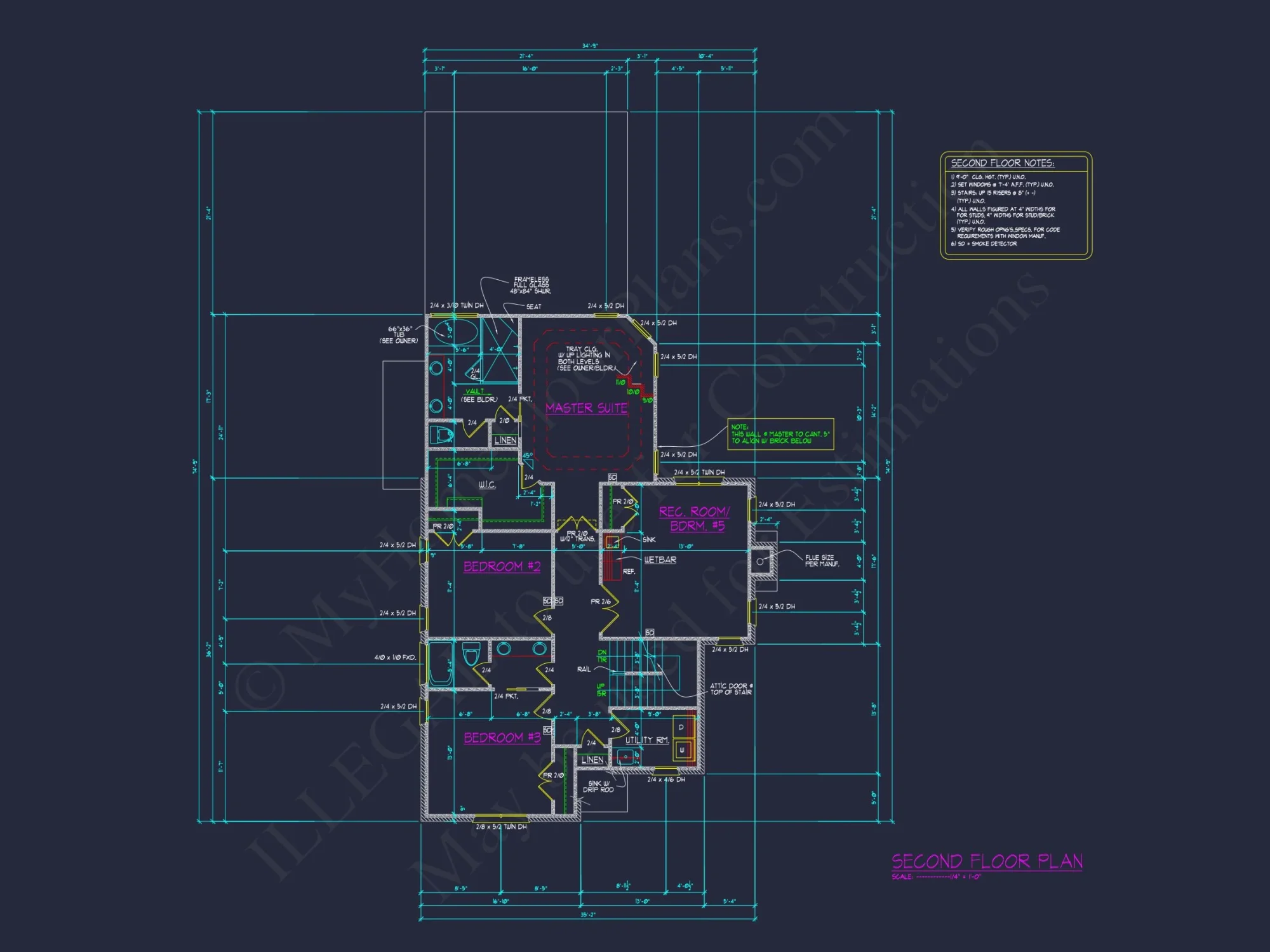 Elegant Tudor house Design with CAD Floor Plans & Blueprints