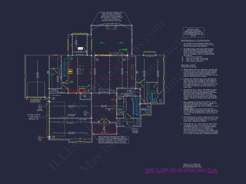 Elegant Tudor-Style house Plan with Detailed CAD Blueprints