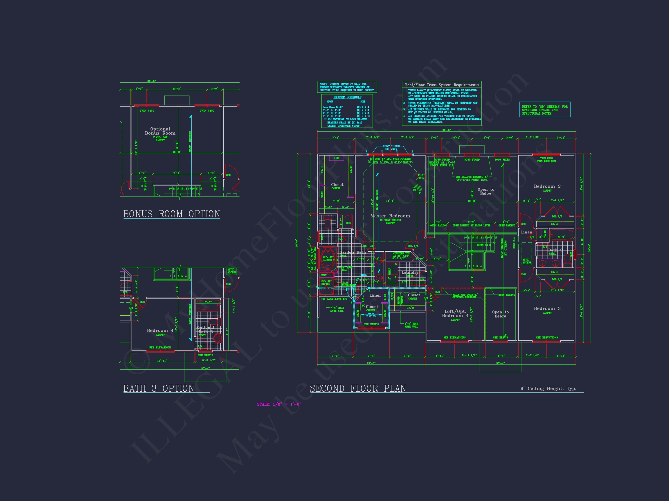 Elegant Two-Story Home Plan with CAD Designs and Blueprints