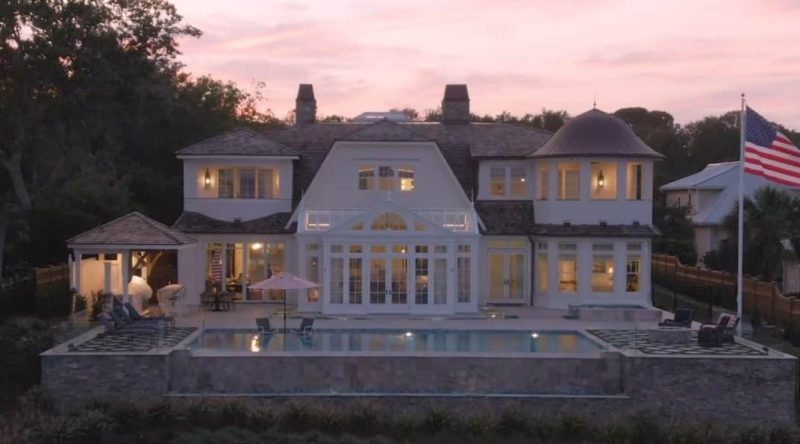 Elegant Two-Story house Plan with Detailed Architecture Design