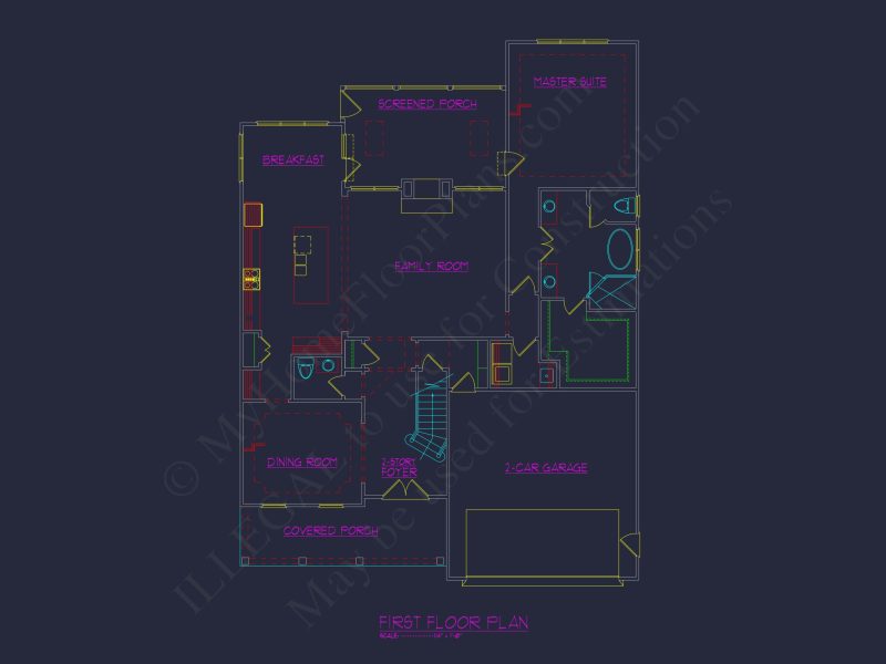Elevate Your house with Modern Floor Plan Blueprint Designs