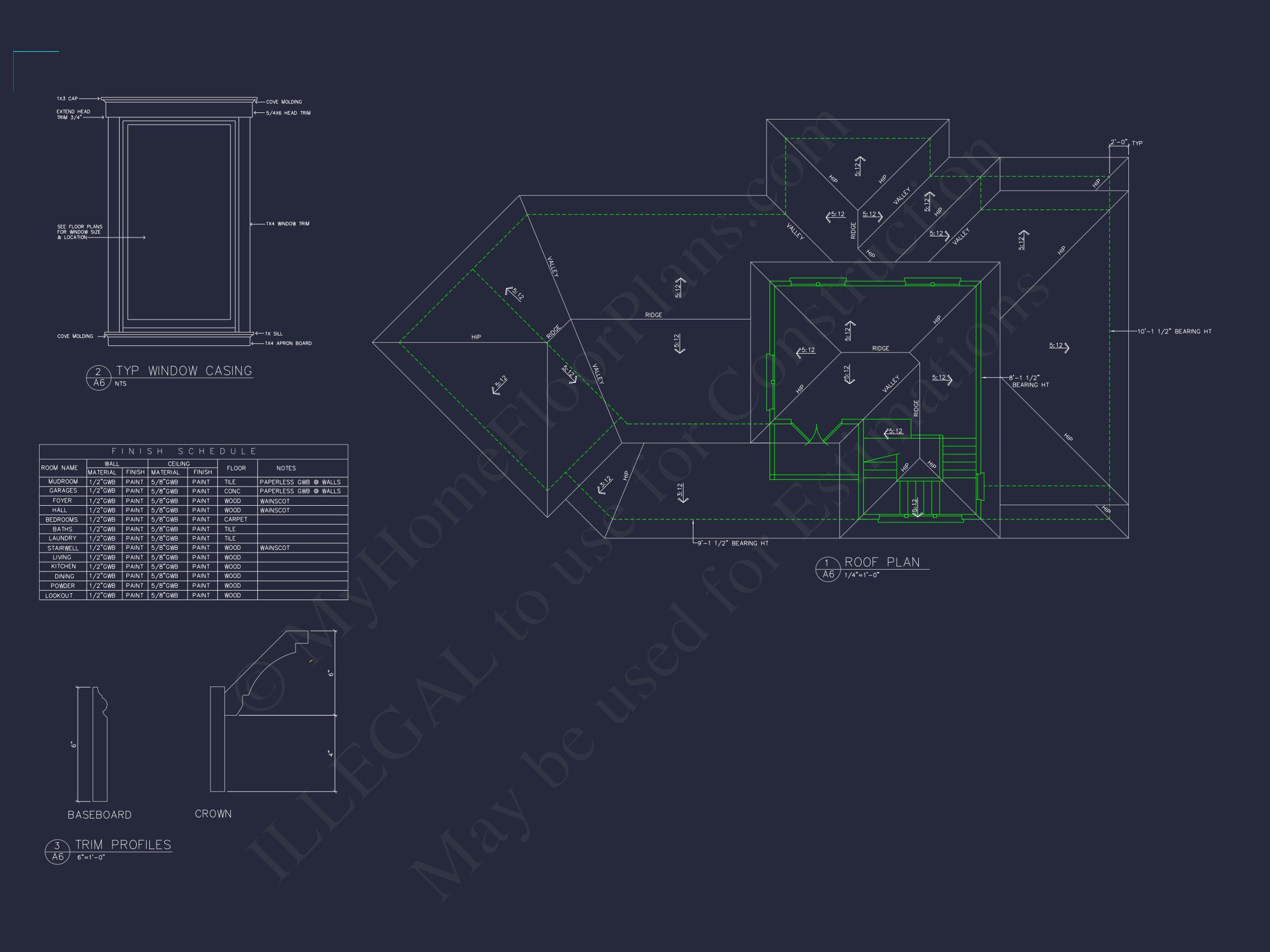 Enhanced Beach house Floor Plan with CAD & Blueprint Designs