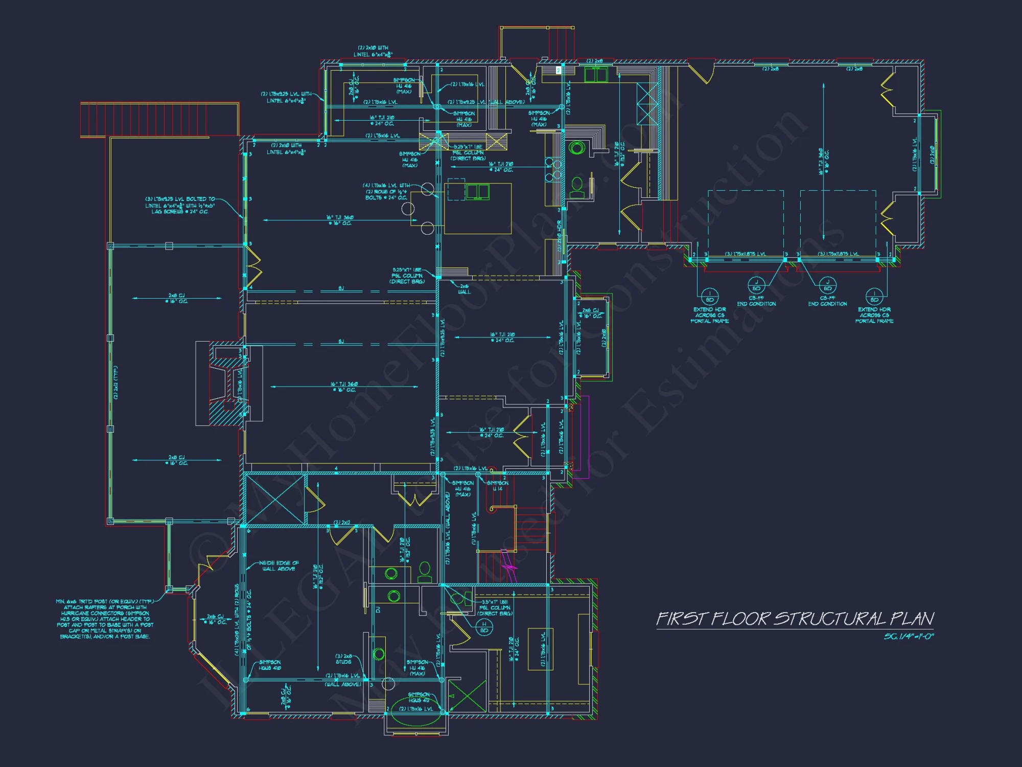 European 3-Story 5-Bed house Plan: 5688 Sq Ft Blueprint