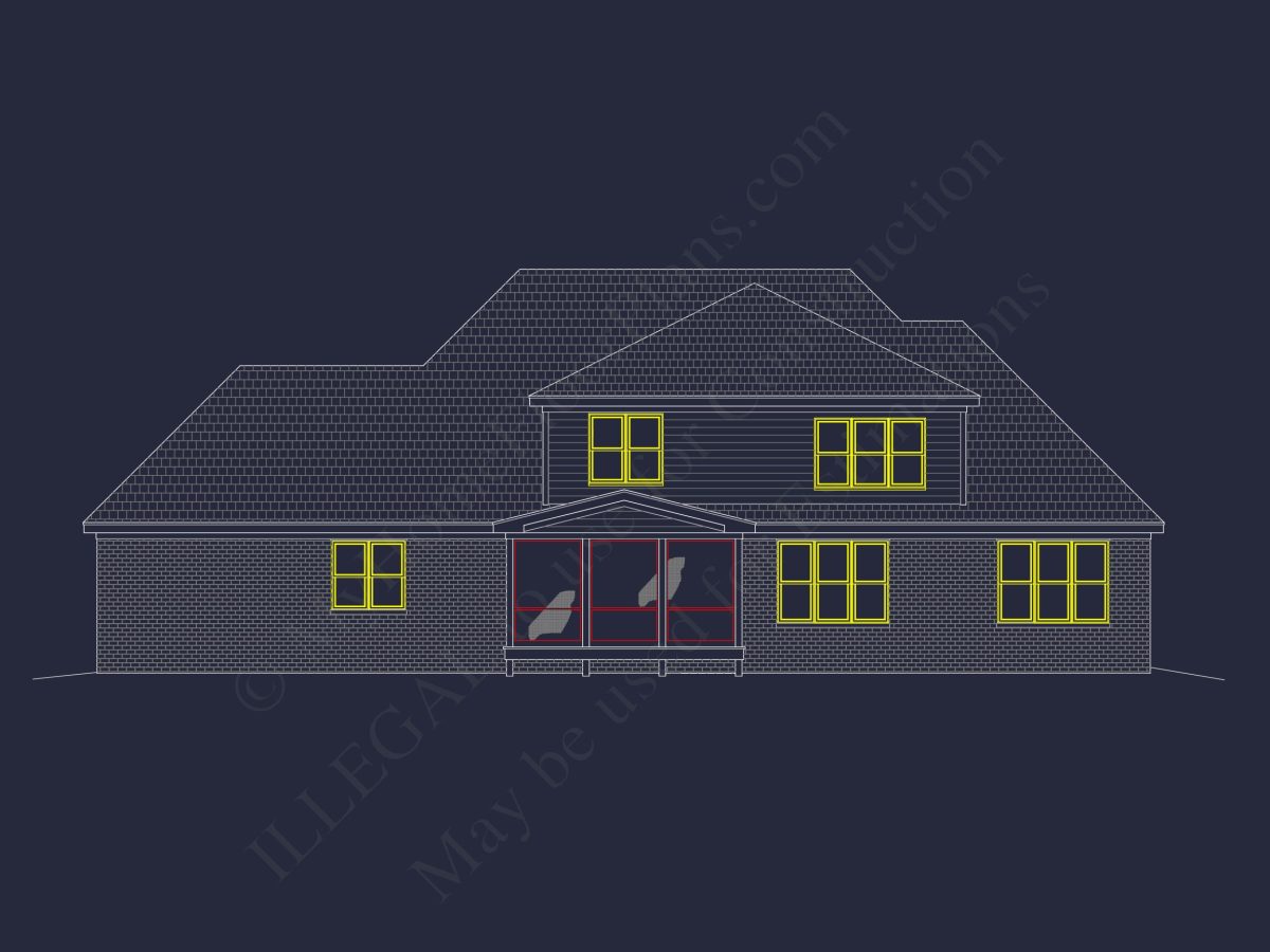 Exceptional house Plan Blueprint for Modern Living & Design