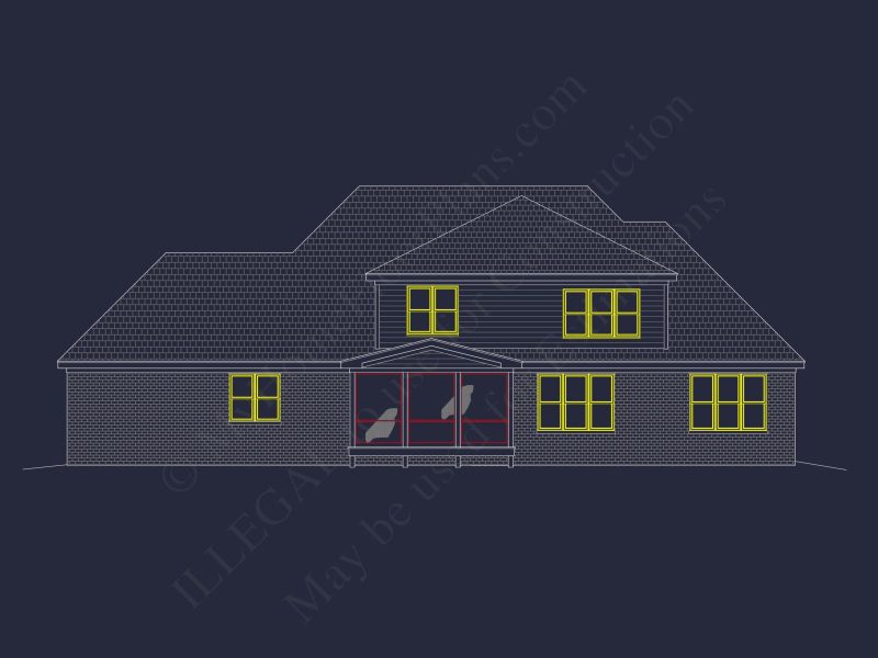 Exceptional house Plan Blueprint for Modern Living & Design