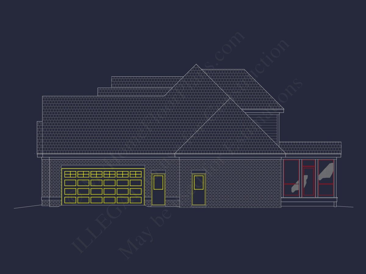 Exceptional house Plan Blueprint for Modern Living & Design