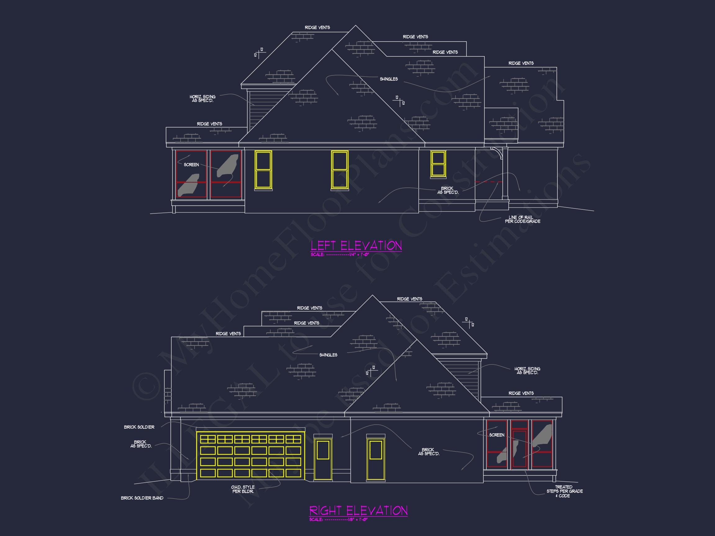 Exceptional Home Plan Blueprint for Modern Living & Design