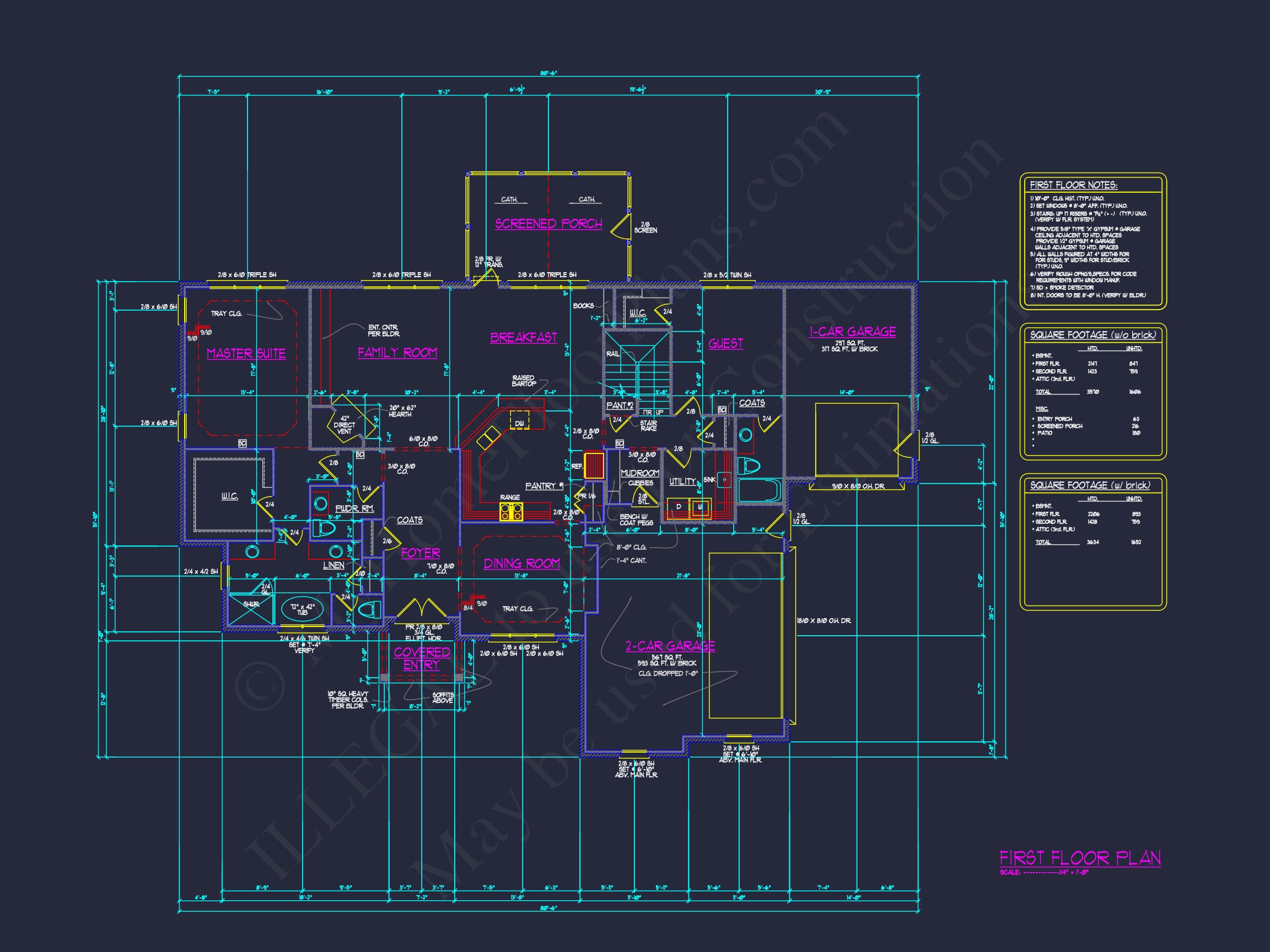 Exceptional Home Plan Blueprint for Modern Living & Design