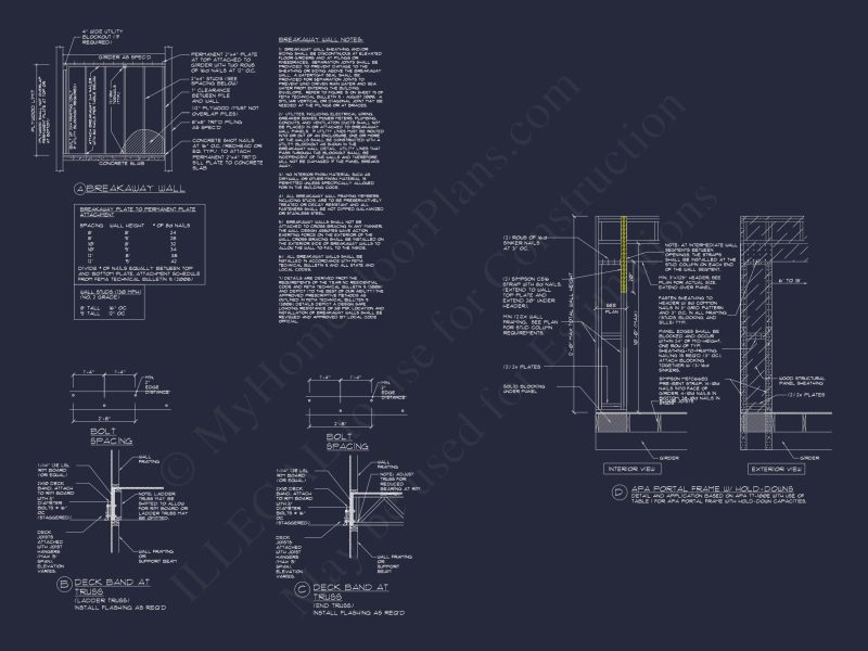 Exclusive Beach house Designs: Elegant Floor Plan and Blueprint