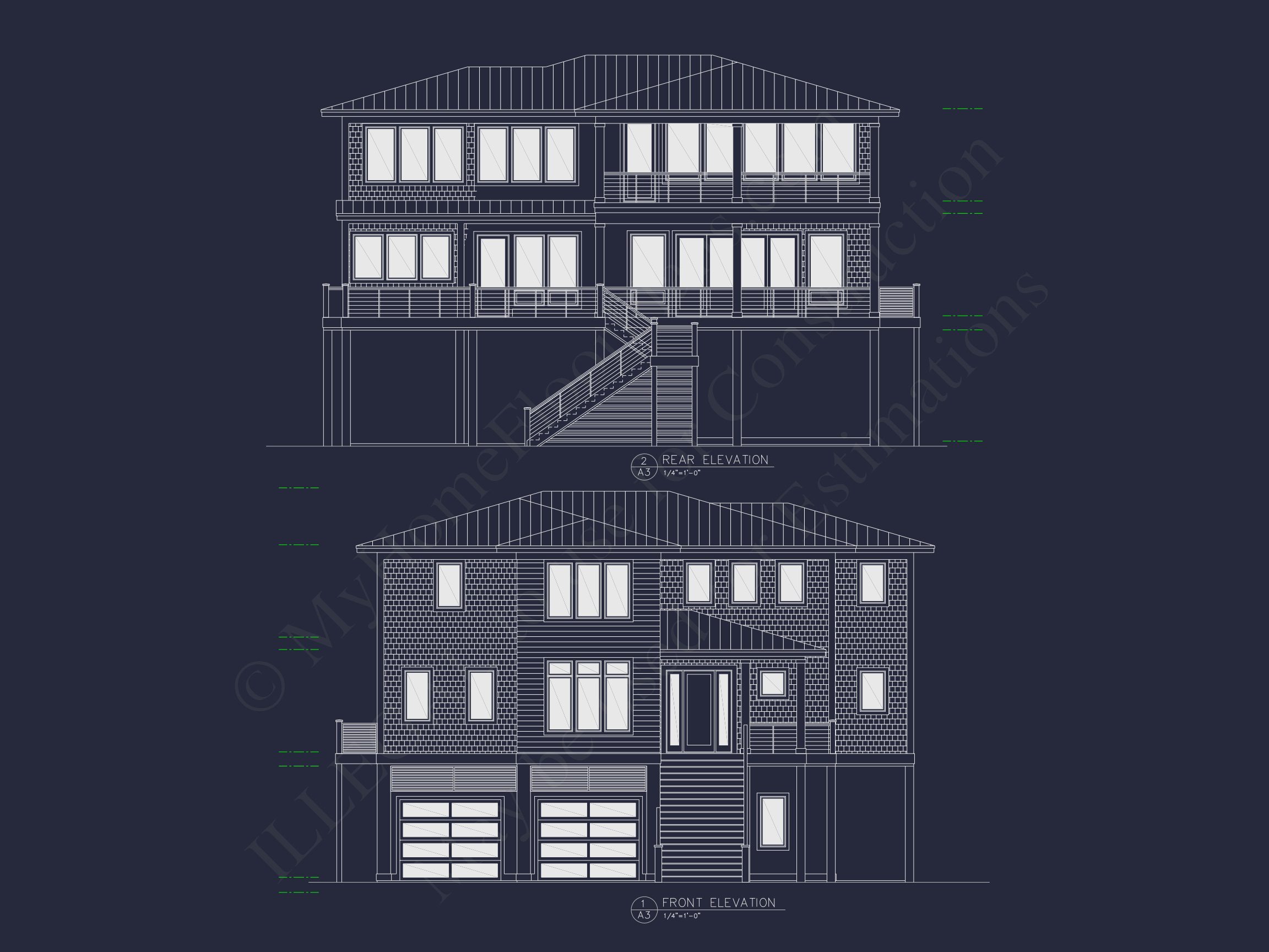 Exclusive Beach house Designs: Elegant Floor Plan and Blueprint
