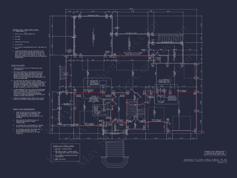 Expansive Coastal Beach house Plan with Elegant CAD Designs