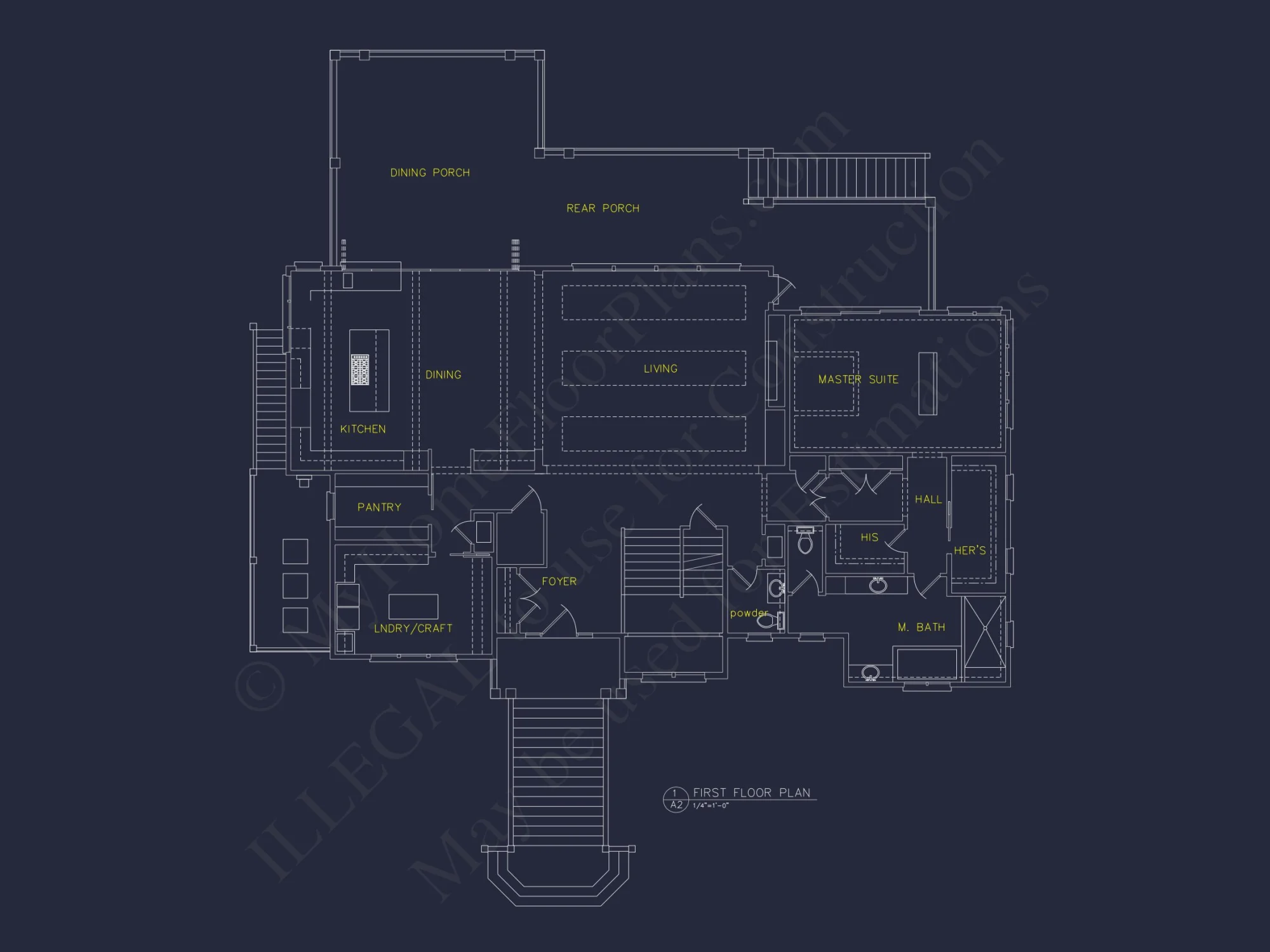 Expansive Coastal Beach house Plan with Elegant CAD Designs
