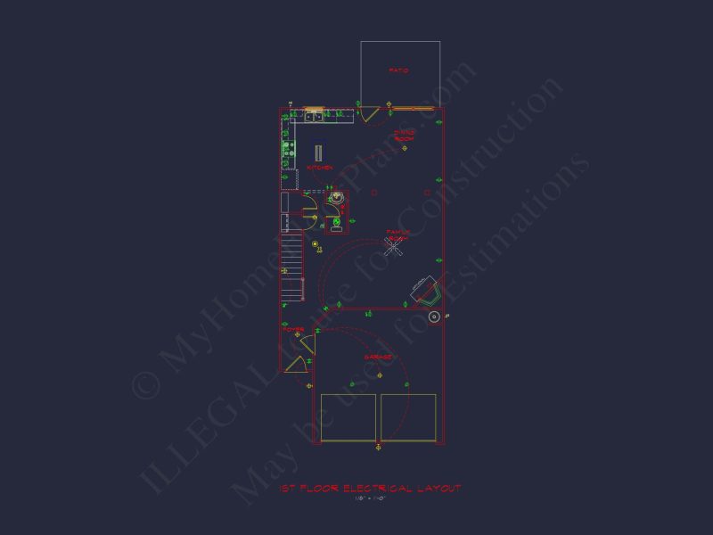 Explore 2-Story house Plan with CAD Designs and Blueprint