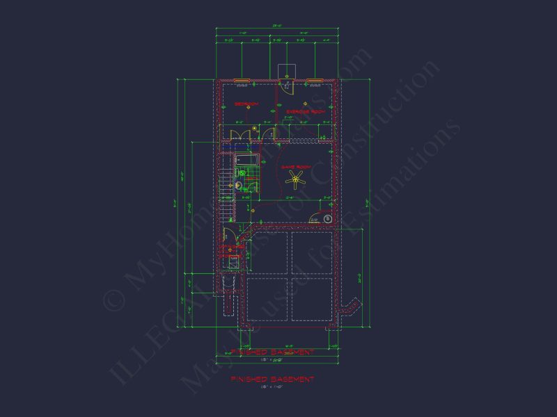 Explore 2-Story house Plan with CAD Designs and Blueprint