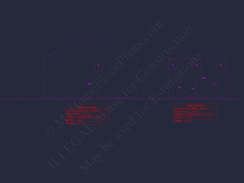 Explore 2-Story house Plan with CAD Designs and Blueprint