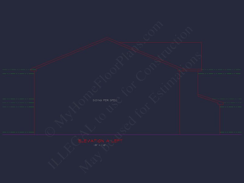 Explore 2-Story house Plan with CAD Designs and Blueprint