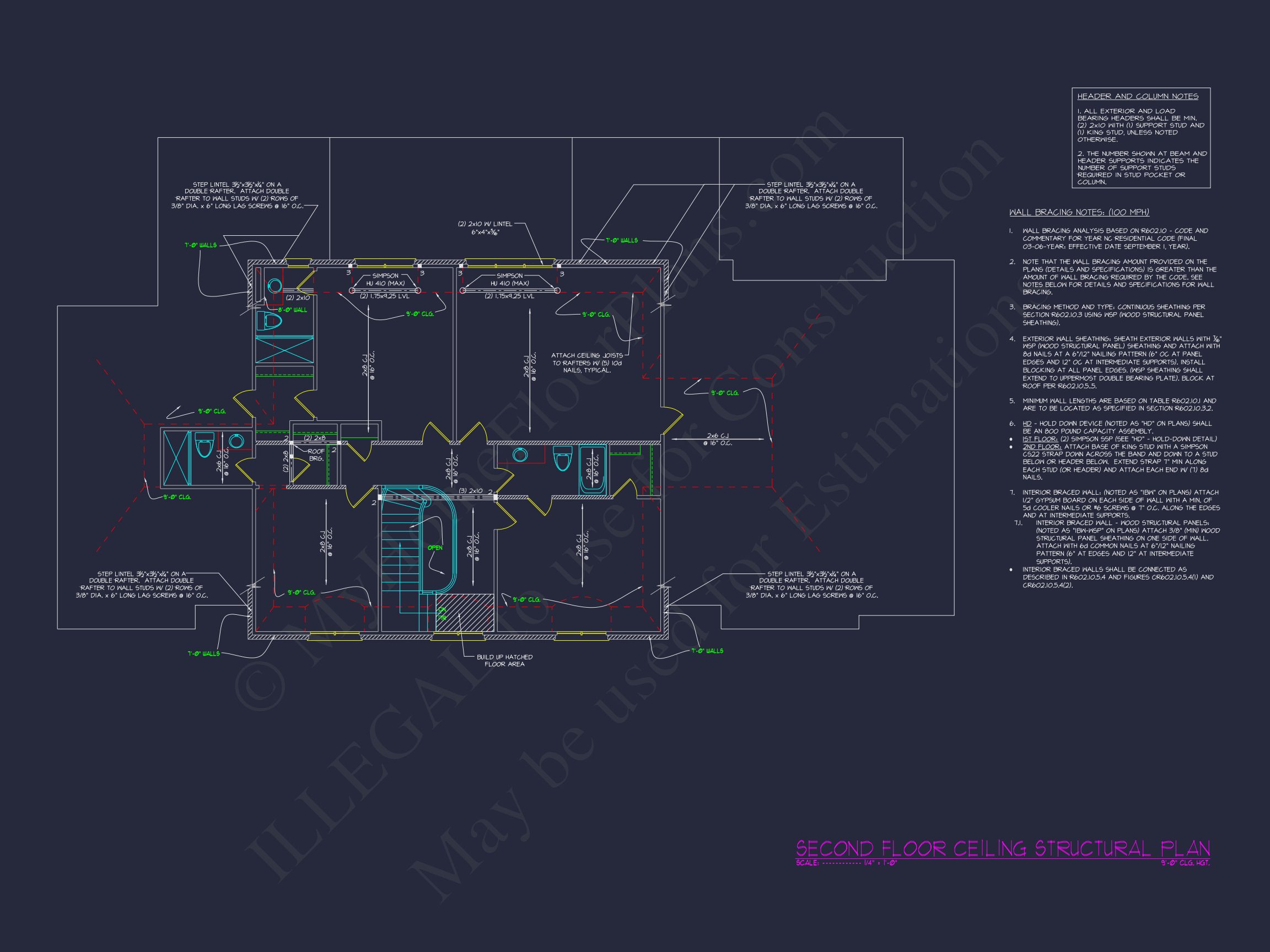 Explore 5-Bedroom house Plan With Blueprints & Architectural Designs