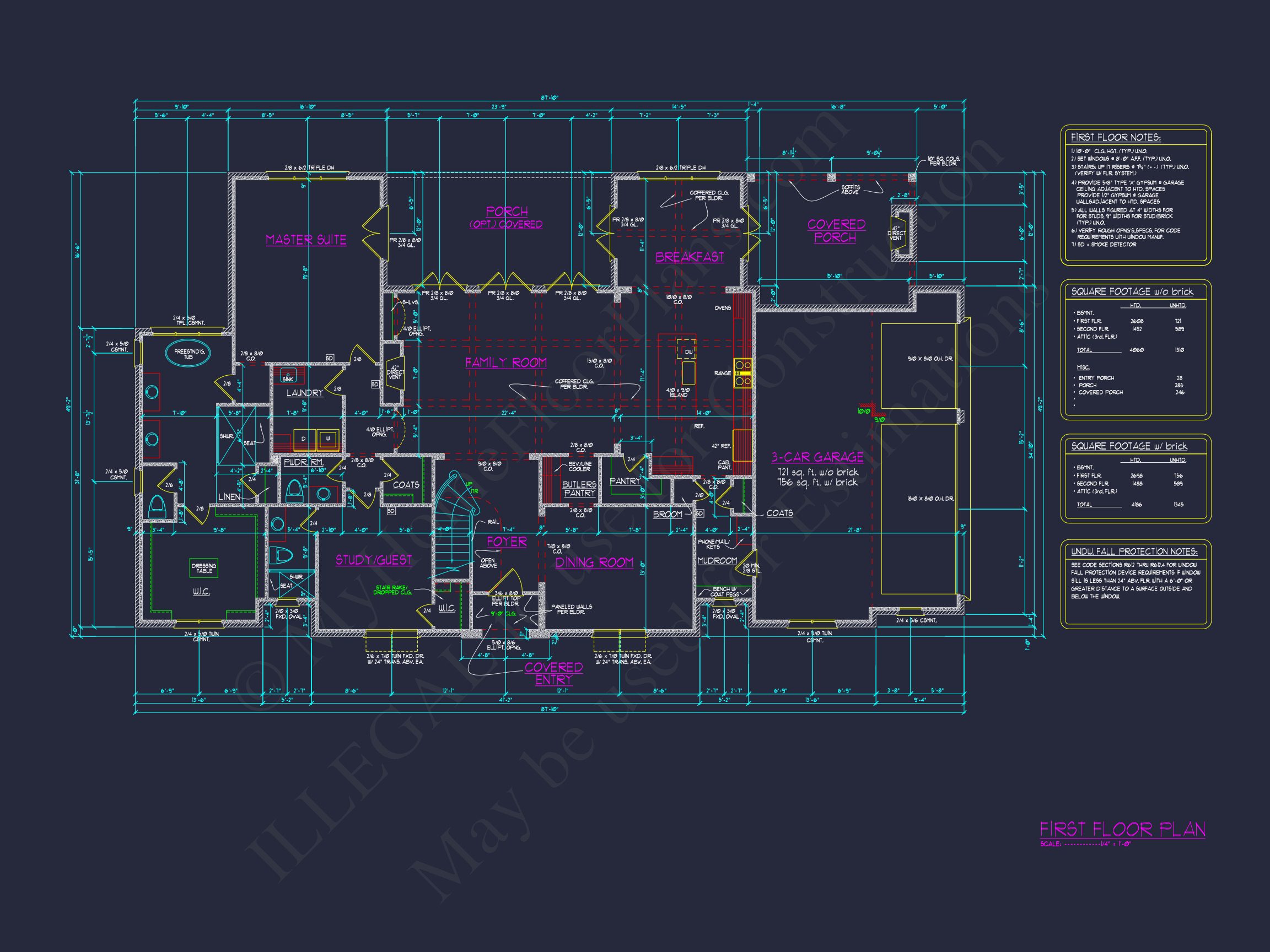 Explore 5-Bedroom house Plan With Blueprints & Architectural Designs