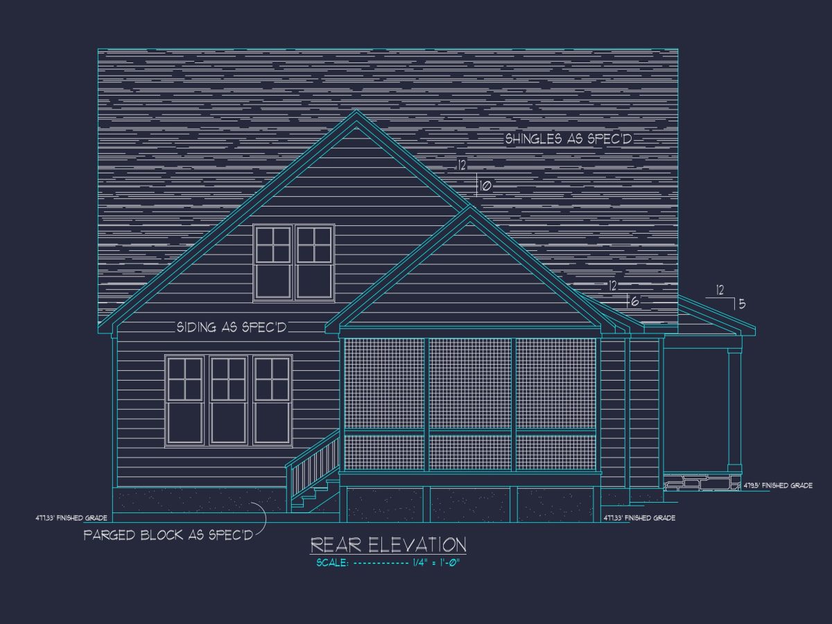 Explore Detailed house Plan Floor Designs with CAD Blueprints
