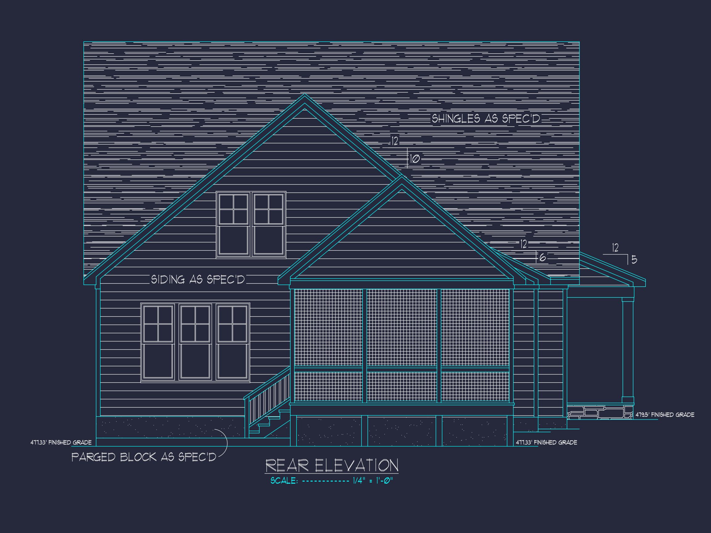 Explore Detailed house Plan Floor Designs with CAD Blueprints