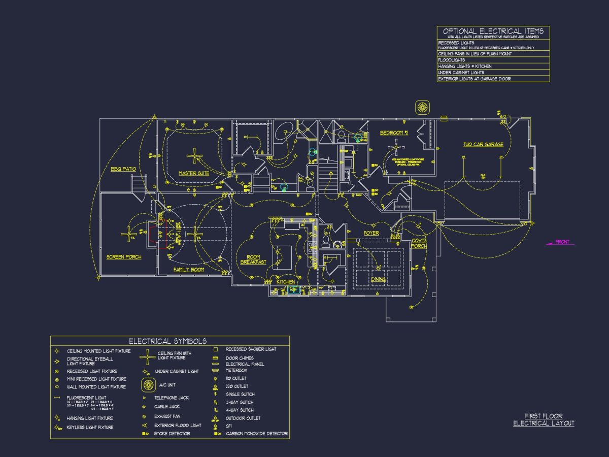 Explore Detailed house Plan Floor Designs with CAD Blueprints