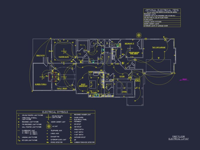 Explore Detailed house Plan Floor Designs with CAD Blueprints