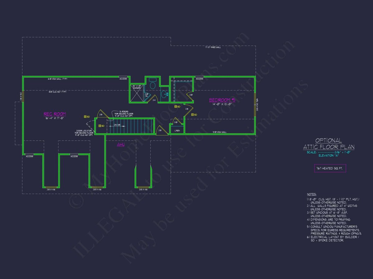 Explore Modern house Floor Plan: CAD Blueprint Designs