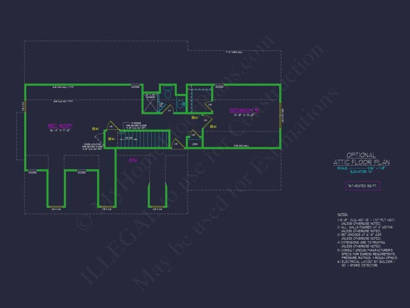 Explore Modern house Floor Plan: CAD Blueprint Designs