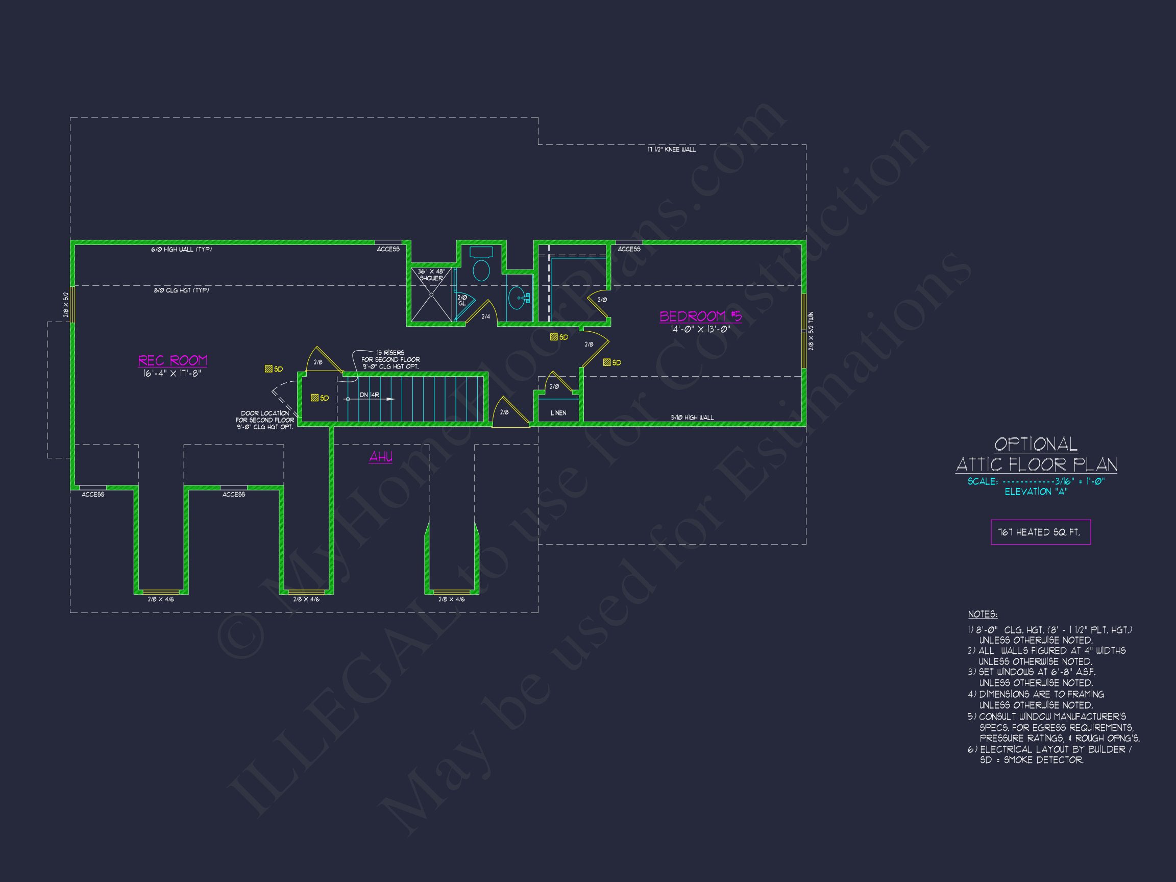 Explore Modern house Floor Plan: CAD Blueprint Designs