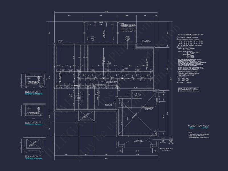 Explore Modern house Floor Plan: CAD Blueprint Designs