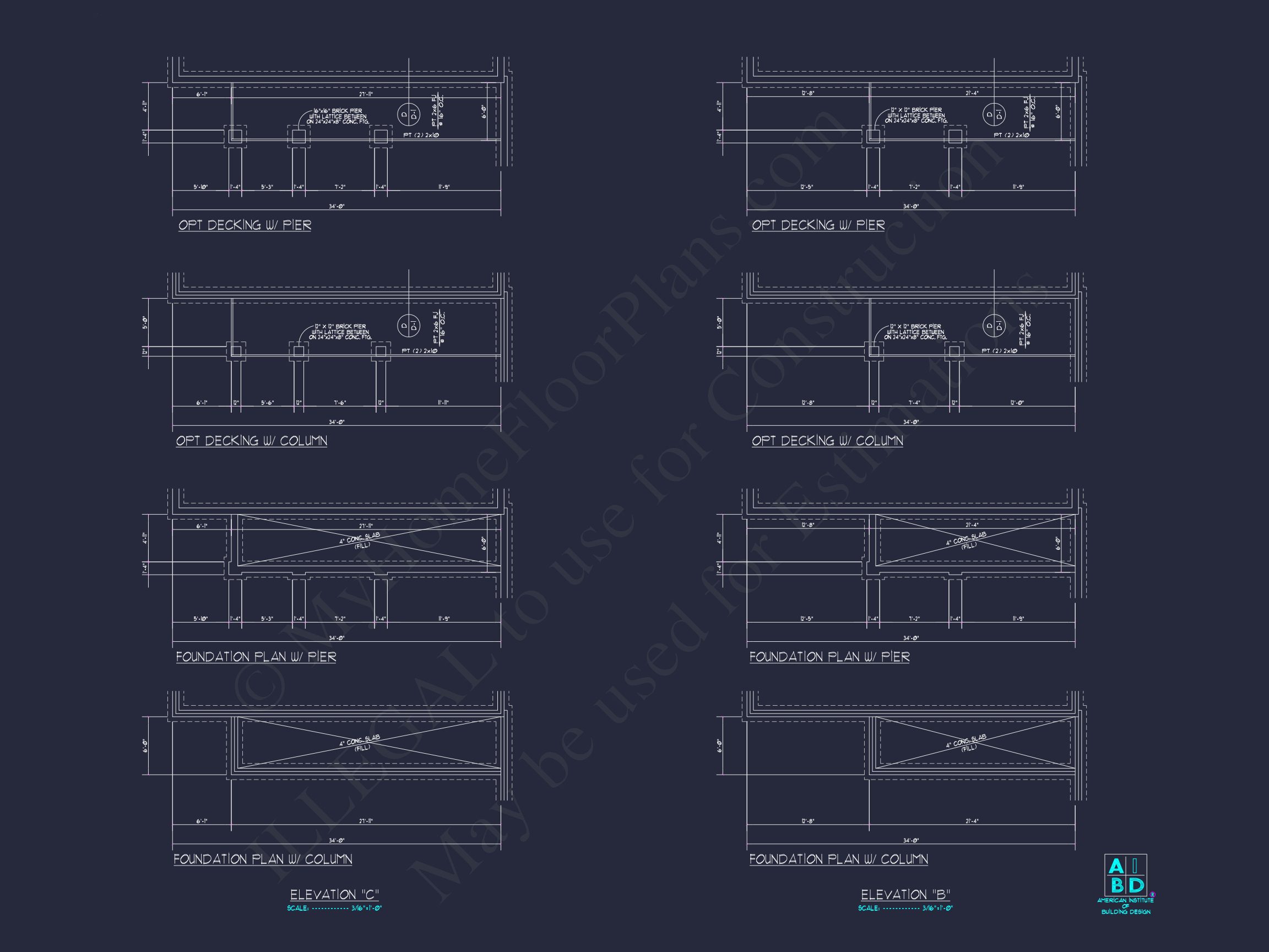 Explore Modern house Floor Plan: CAD Blueprint Designs