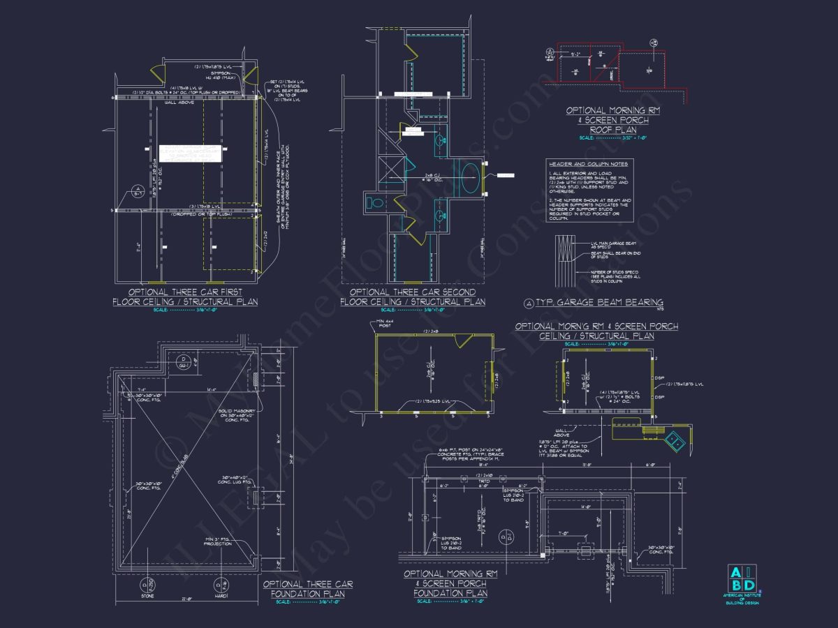 Explore Modern house Floor Plan: CAD Blueprint Designs
