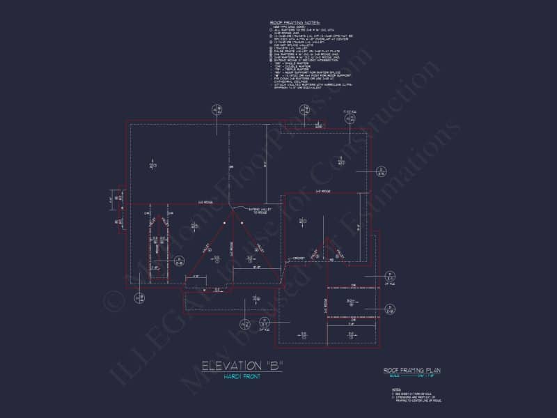 Explore Modern house Floor Plan: CAD Blueprint Designs