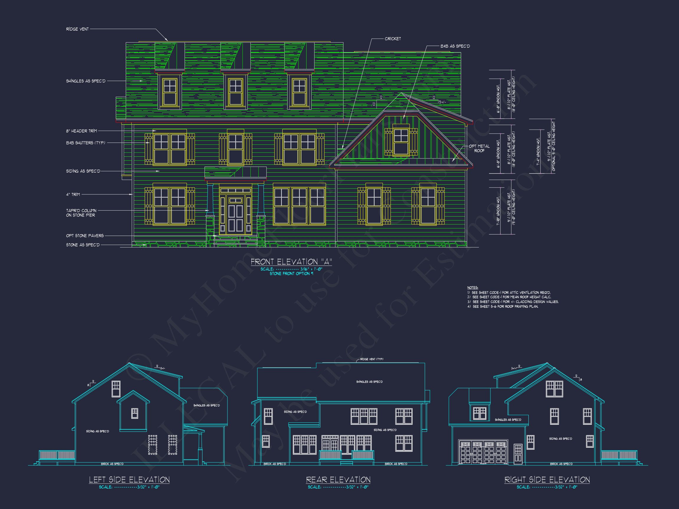 Explore Modern house Floor Plan: CAD Blueprint Designs