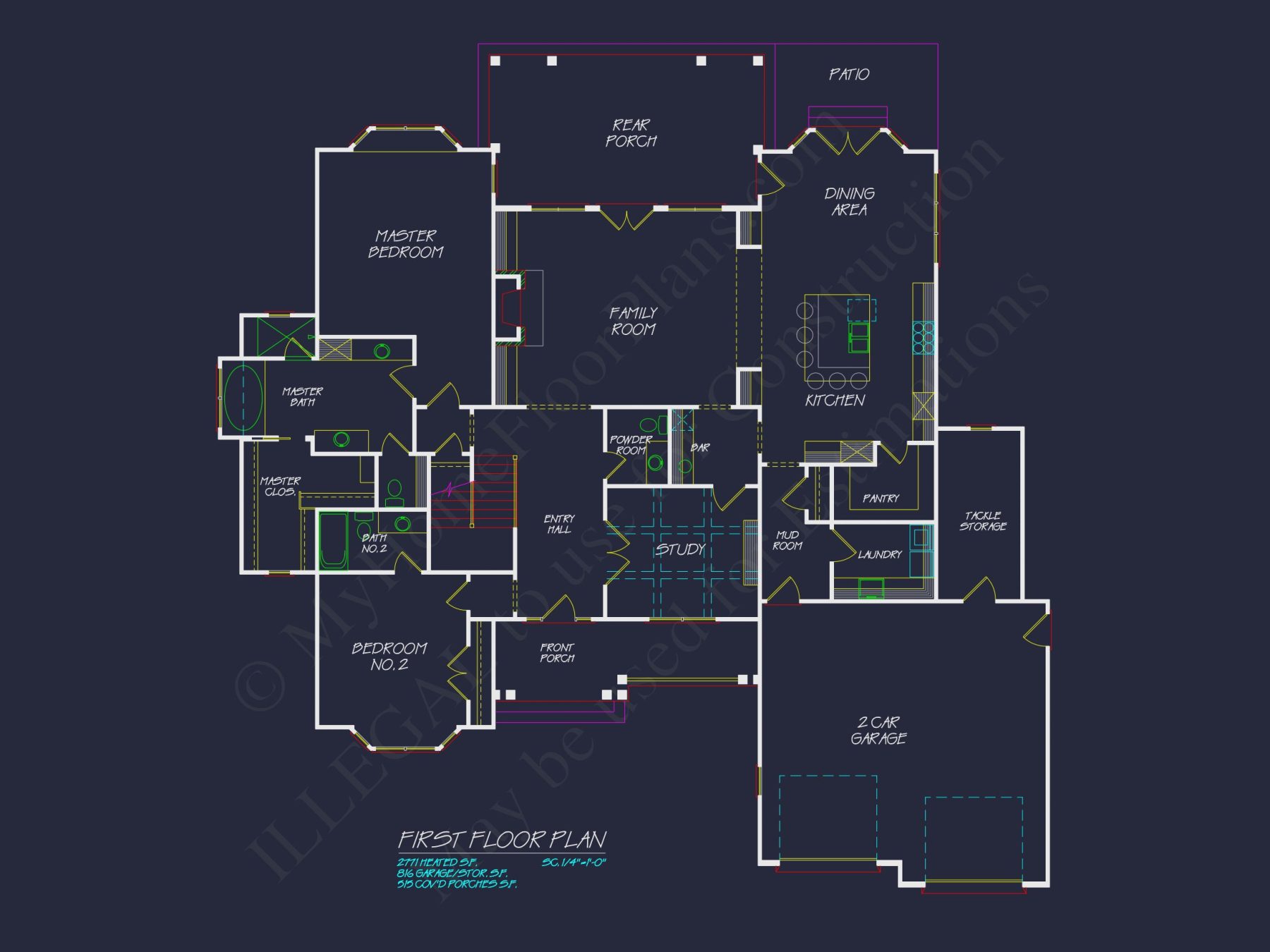 Explore Stunning 2-Story house Plan with Coastal Architecture