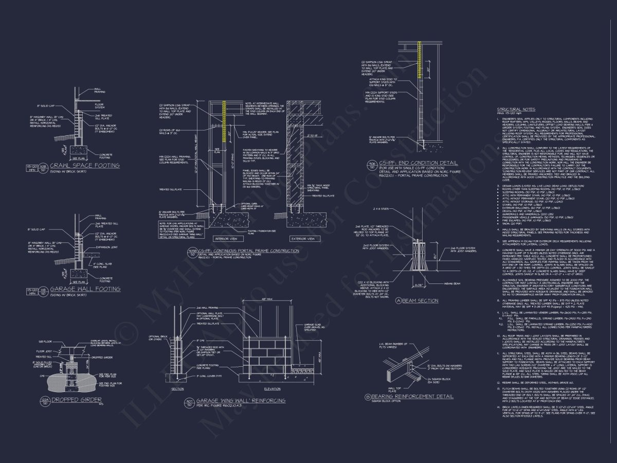 Explore Traditional Craftsman house Plan with Detailed CAD Designs
