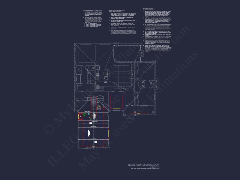 Explore a Stunning 1.5-Story house Plan with CAD Blueprints