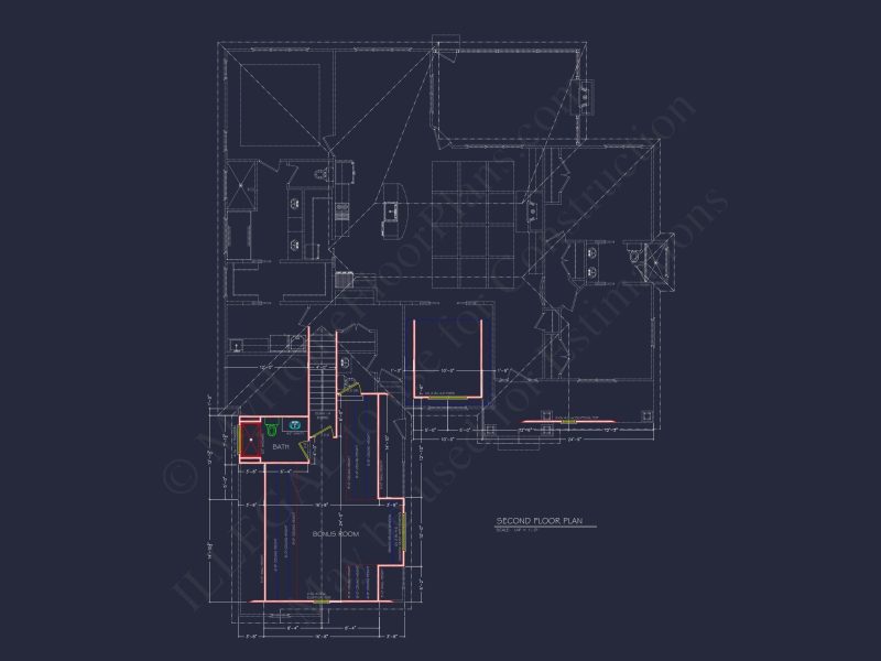 Explore a Stunning 1.5-Story house Plan with CAD Blueprints