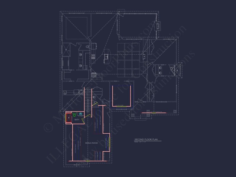 Explore a Stunning 1.5-Story house Plan with CAD Blueprints