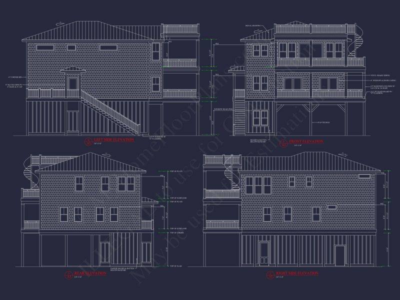 Flexible 3-Story house Plan with Modern Architecture Designs