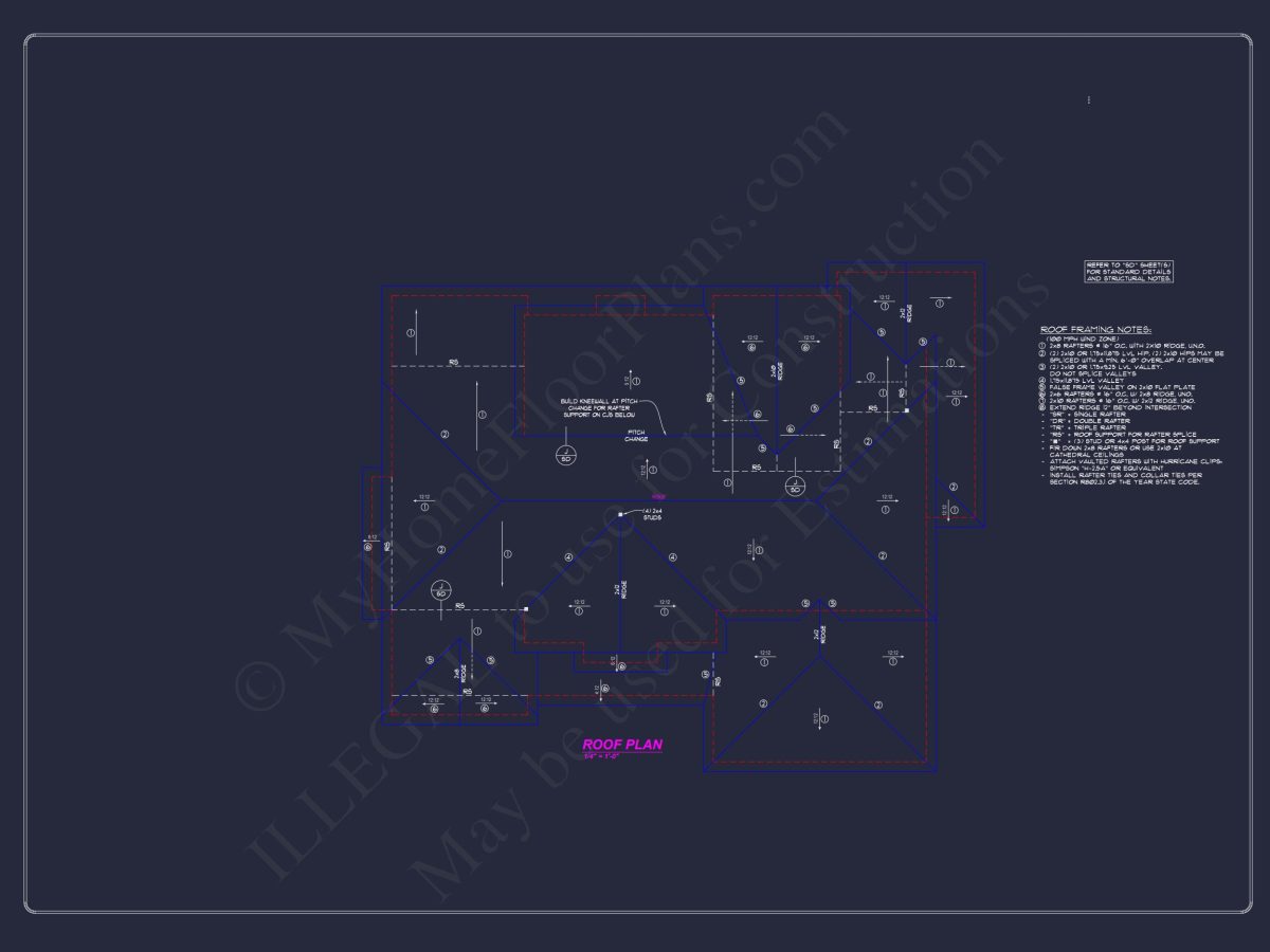 Floor Plan with 2980 Sq. Ft.