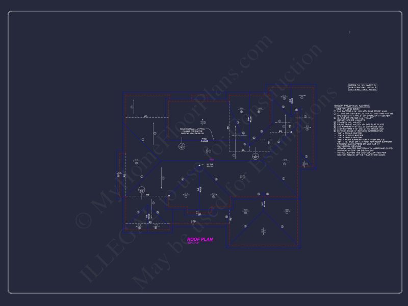 Floor Plan with 2980 Sq. Ft.