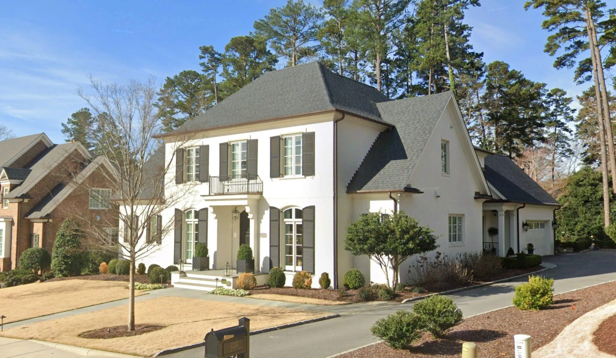 French Country house Blueprint - Architectural Designs & CAD Plan